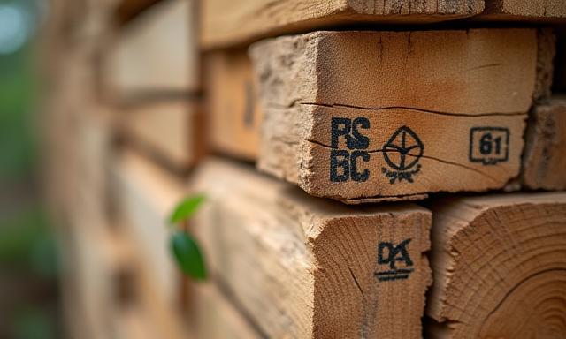 Sustainable wood sourcing icon